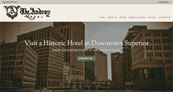 Desktop Screenshot of androyhotel.com